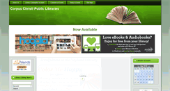 Desktop Screenshot of cclibraries.com